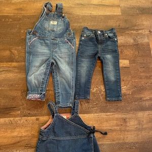 18month girl denim lot